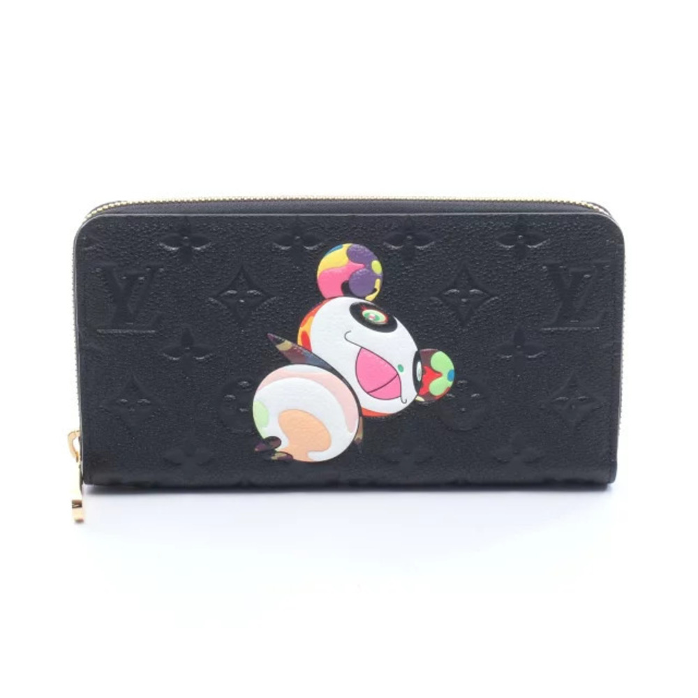 Louis Vuitton LV TM Zippy Wallet Panda Round Long Leather Monogram Empreinte